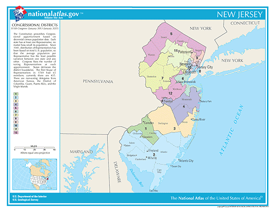 how many representatives does new jersey have