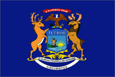 michigan state flag